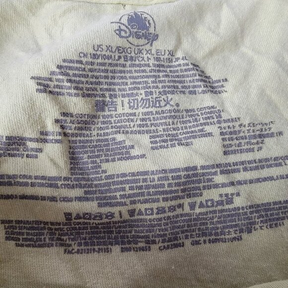 Disney Adults XL Wish You Were Here Mickey Mouse Disneyland Resort T Shirt - Picture 3 of 9